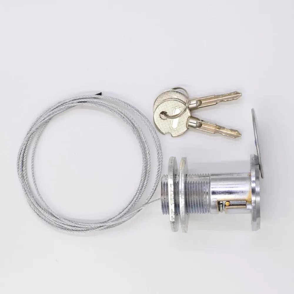 Rolling shutter/garage door Emergency lock with two keys Remote control electric garage Universal copper lock core