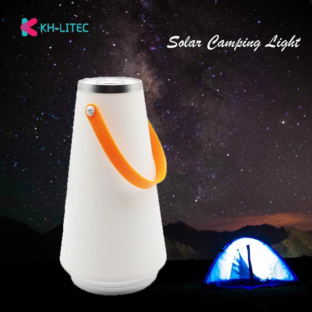 Creative USB Rechargeable Portable Lantern Touch Switch Tent Lamp Home Night Light Table Lamp Outdoor Camping Emergency Light