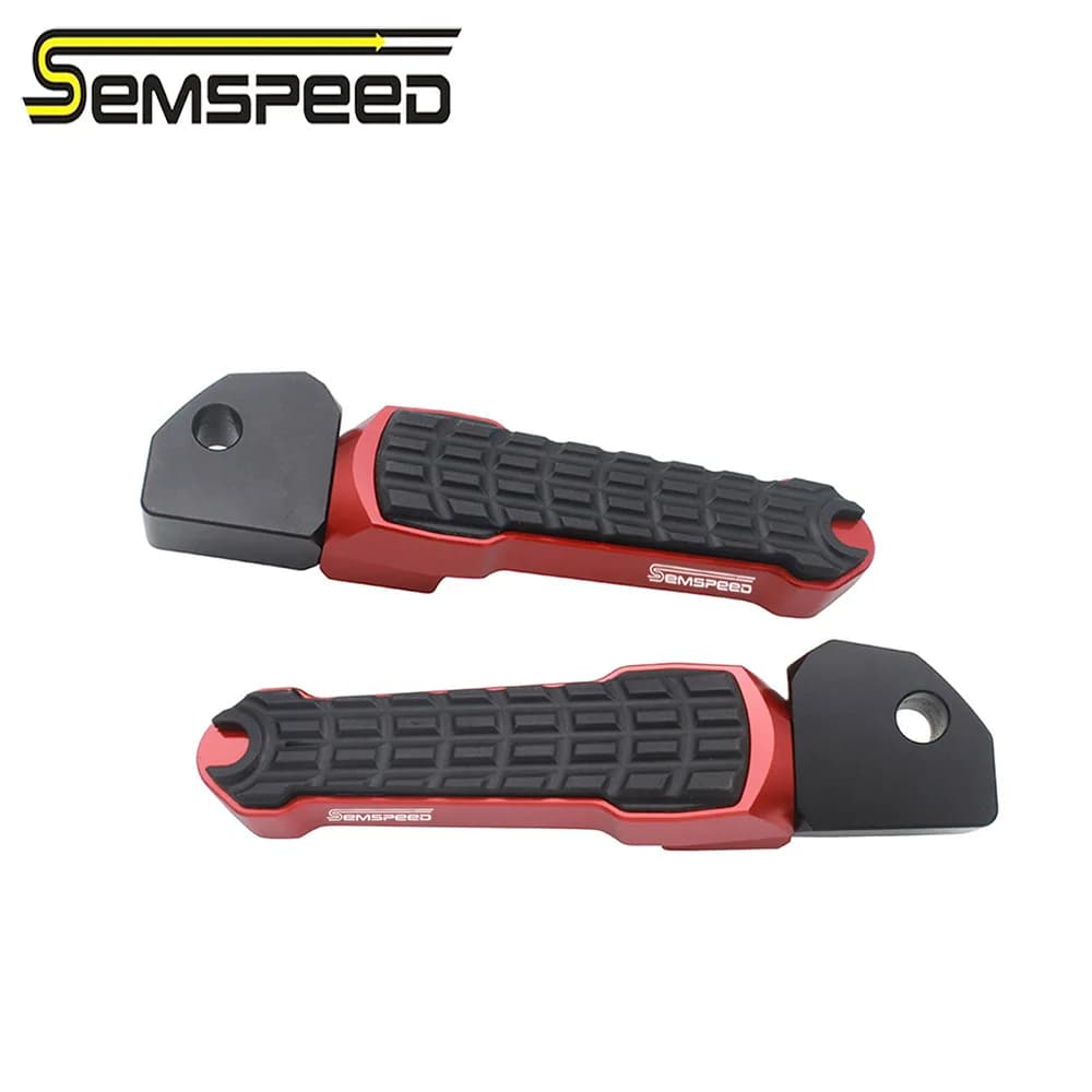 SEMSPEED Honda Rear Foot Pegs Pedal A Pair Left Right Foot Holder Footrest Suitable for Honda CB500F CB500X CB500R CBR500R