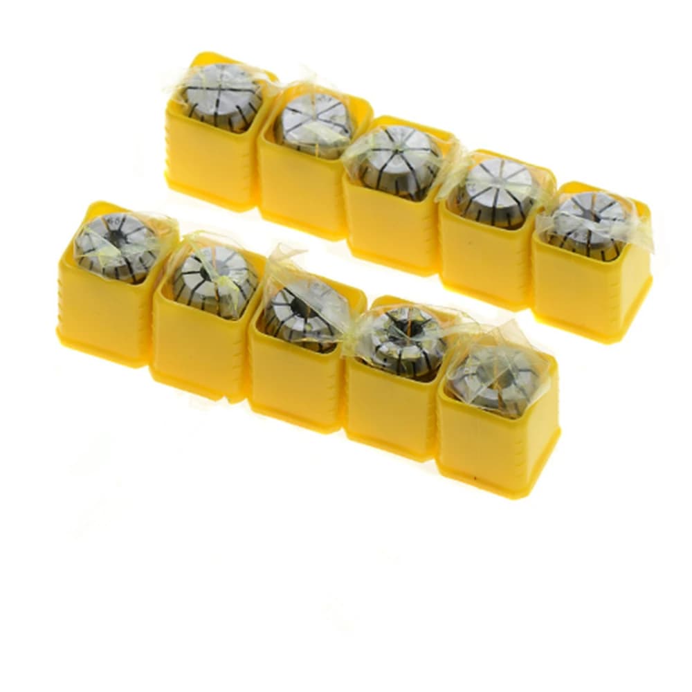 Hot 10pcs/lot ER8 1mm-5mm(1/1.5/2/2.5/3/3.5/4/5) 1/8" 3.175mm Spring Collet Set For CNC Engraving Machine & Milling Lathe Tool