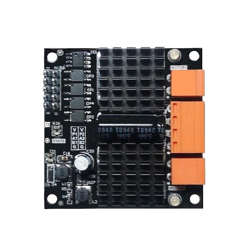 Arduino 24V Motor Driver Board 12A 300W High Power Dual DC Motor Drive Module H Bridge Better than L298n BTS7960 10A DIY Car