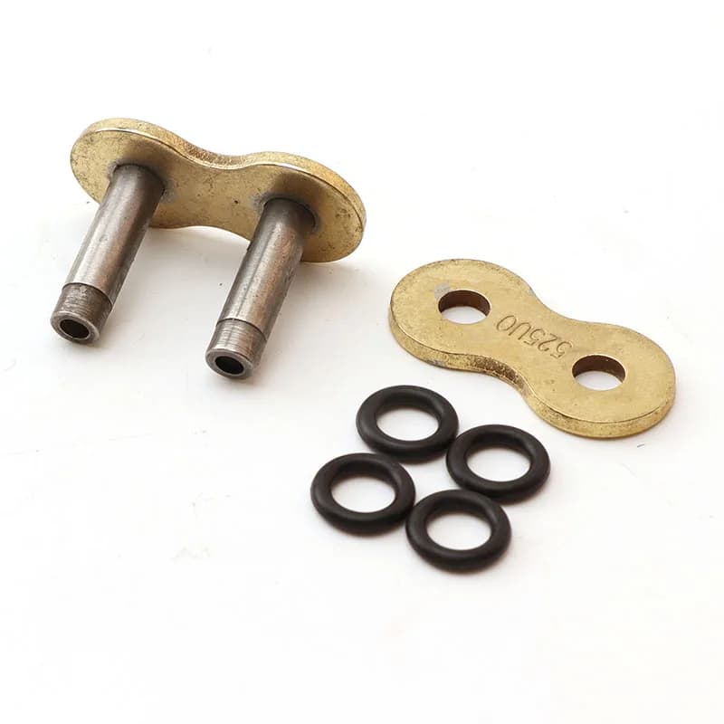 Motorcycle Chain Buckle Ring Link 428 520 525 530 Heavy Chain Connecting Connector Master Joint Link With O-Ring Chain Lock