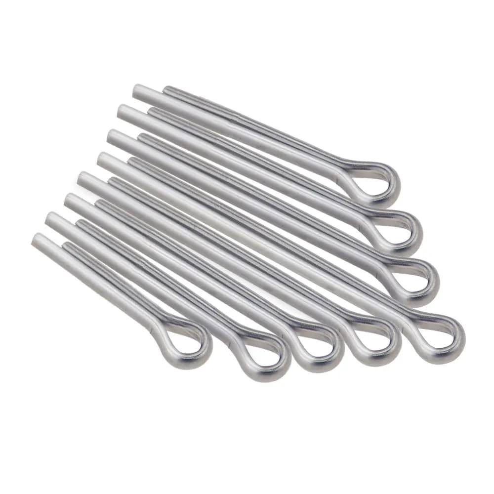GB91 M1 M1.5 M2 M2.5 M3 M4 M5 304 Stainless Steel Split Pin Snap Pin Whistle Hairpin U-pin Steel Pin Length 8-70mm Cotter Pin