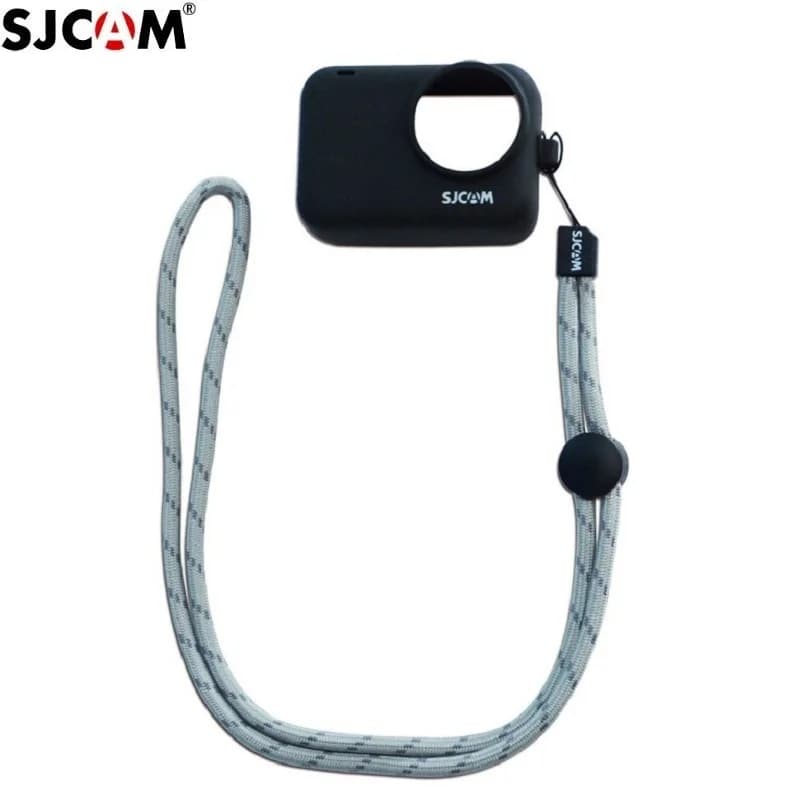 Original Accessories SJCAM Silicone Sleeve+Adjustable Lanyard Protective Case Border Cover for SJ9 /SJ4000X Action Camera Frame