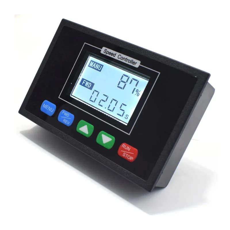 12v24v36v48 DC motor controller speed Multifunctional programmable motor governor LCD display