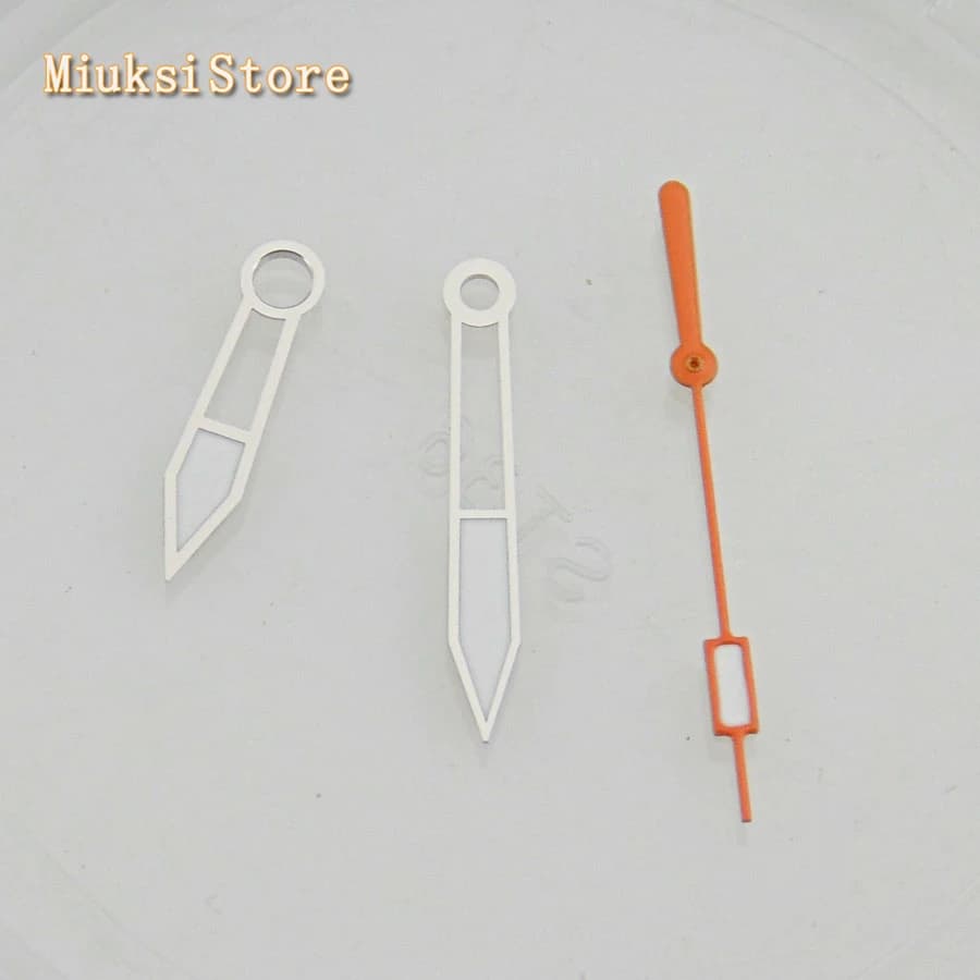 Luminous orange watch hands watch hands fit Miyota 8205 8215 82 series DG2813 3804 Movement