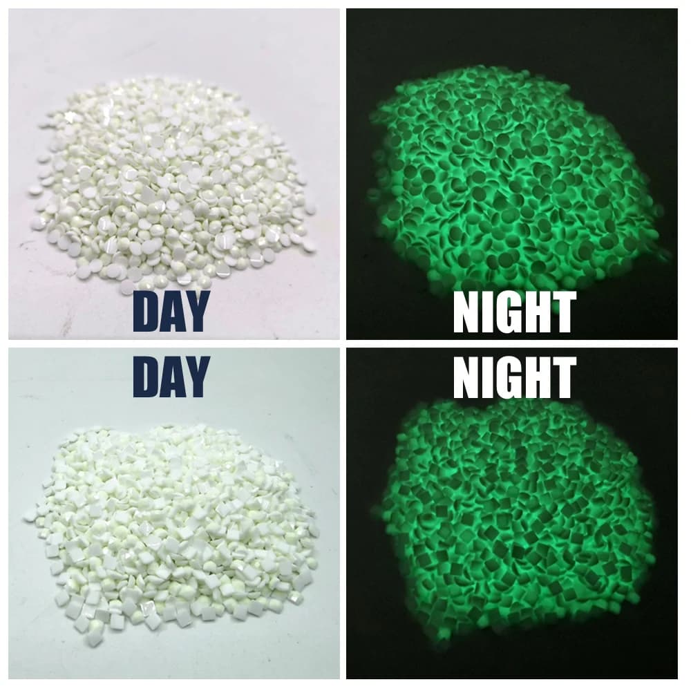 2021 New Glow In Dark Resin Stone DMC 5200 Square Round Drills For 5D DIY Diamond Painting Embroidery Rhinestone Mosaic