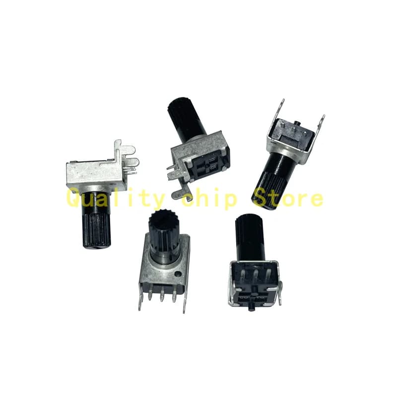 5PCS WH09 Vertical Potentiometer 1K 5K 10K 50K 100K RV09 0932 Adjustable Resistor 3pin Seal Potentiometers Variable Resistors