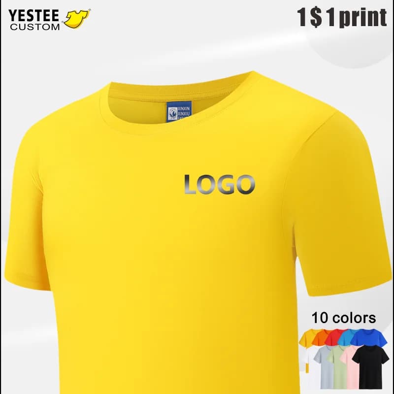 100% Cotton T Shirt Custom Logo Make Your Design Logo Text Men Women Print Original Design High Quality Gifts Tshirt top