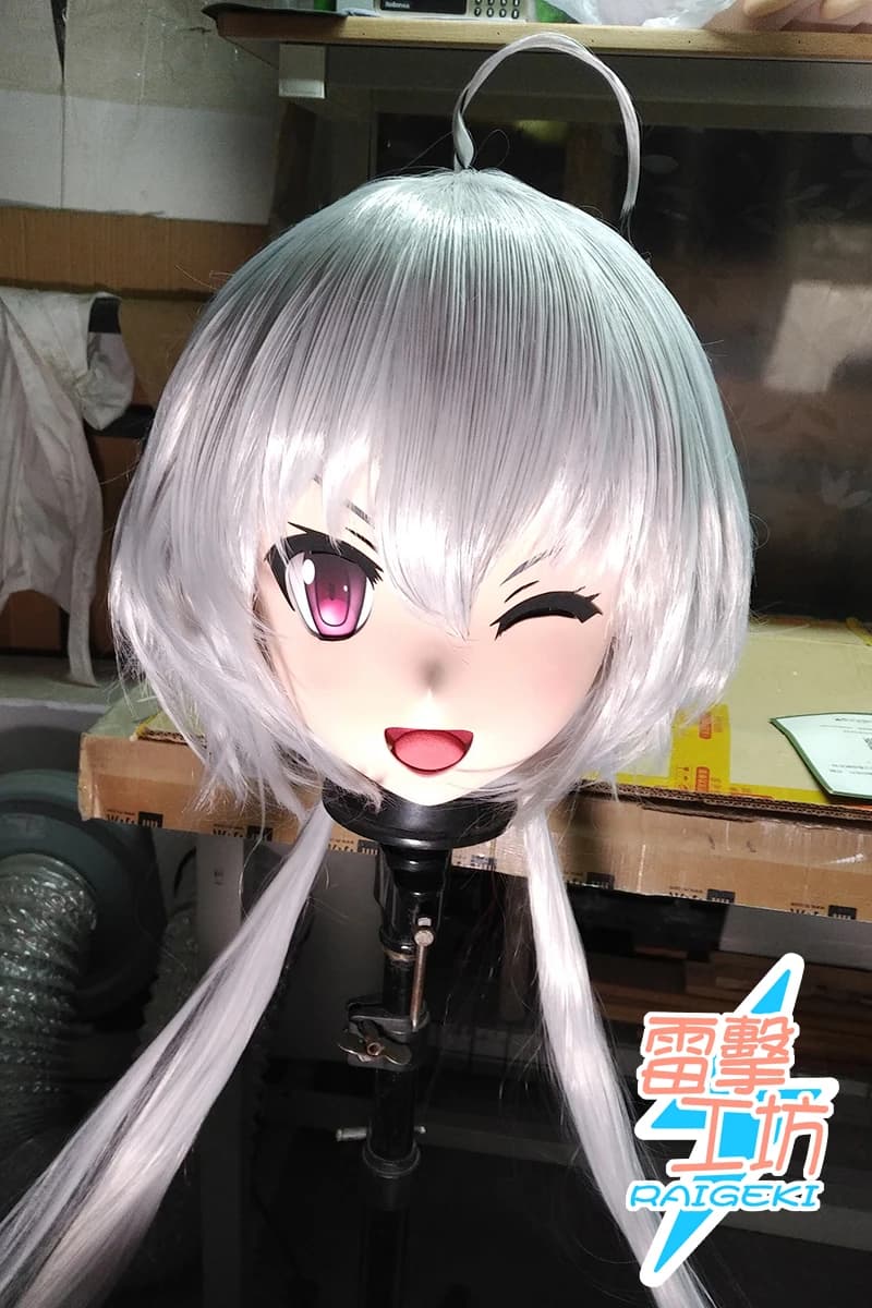 (X-KM145)Quality Handmade Female/Girl Resin Japanese Cartoon Character Animego Cosplay Kigurumi Mask Crossdresser