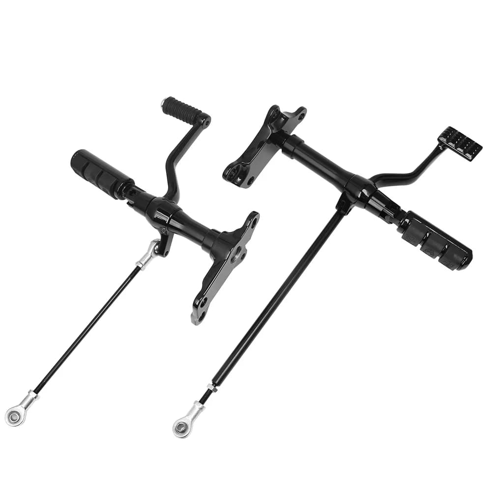 Motorcycle Black Forward Controls Complete Kit Pegs& Levers& Linkages For Harley Sportster XL 883 1200 1991-2003 2002 2001 2000