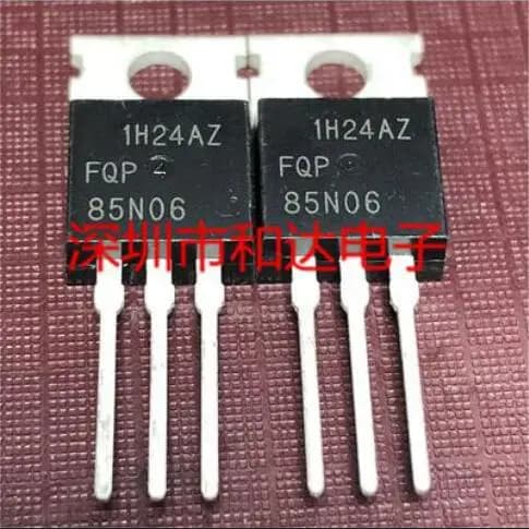 50PCS FQP85N06 TO-220 60V 85A