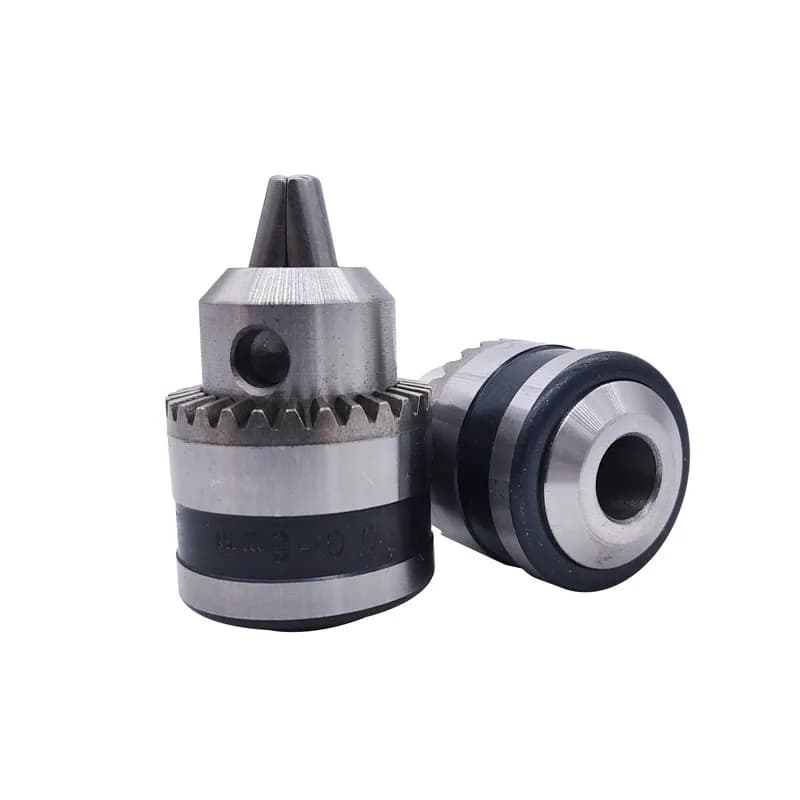 1pcs 0.6-6mm B10 3/8 24UNF Thread Drill Chuck Conversion Drill Chuck Wrench Into Electric Drill Keyless 3 Jaw Chuck