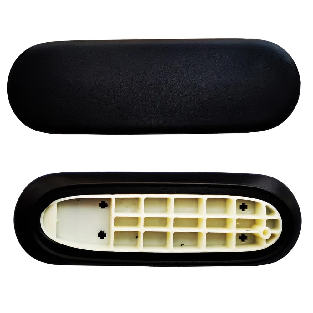 Arms Pads Caps Replacement for Herman Miller Sayl Office Home Computer Chair Armrest accessories Black and Gray Color 1 Pair