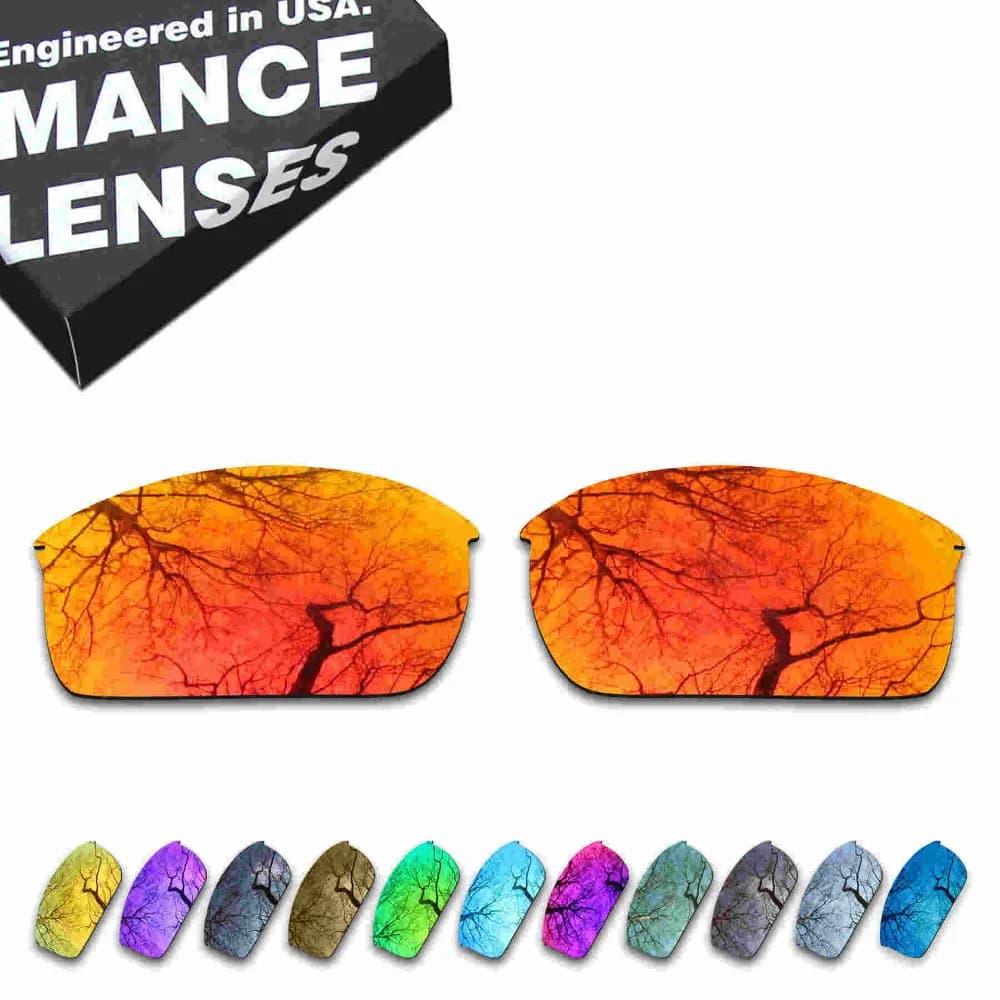 Millerswap Polarized Replacement Lenses for Oakley Wiretap Sunglasses - Multiple Options