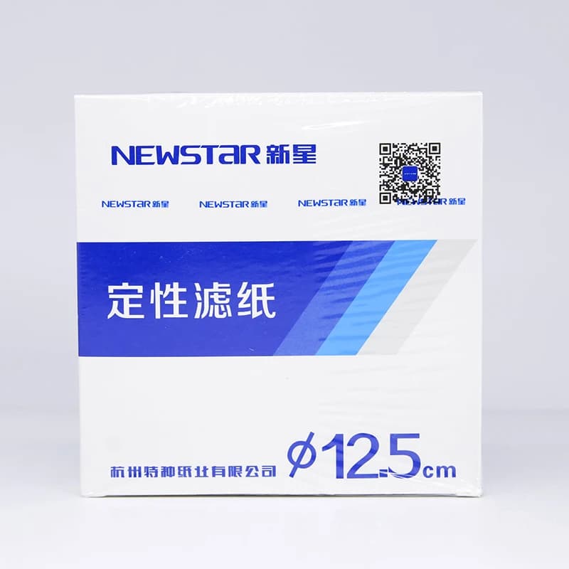 IKEME 100 Pieces 12.5cm/125mm Qualitative Filter Paper Laboratory Filter Paper Slow/Medium/Fast