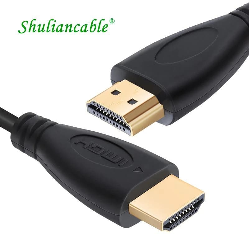Shuliancable HDMI cable 1m-20m video cables 1.4 1080P 3D gold plated cable high speed for HD TV XBOX PS4 computer