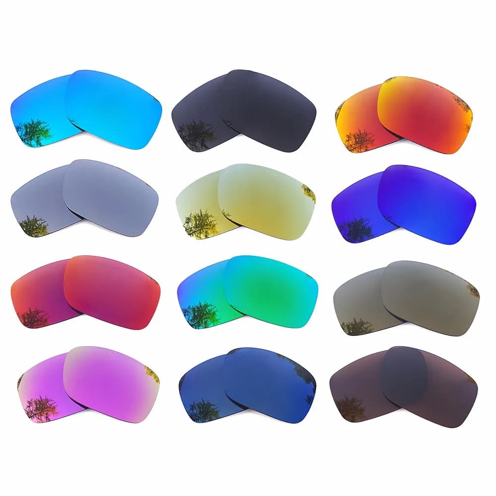 PAZZERBY Polarized Replacement Lenses for-Oakley Crankshaft Sunglasses Frame 100% UVA & UVB - Multiple Options