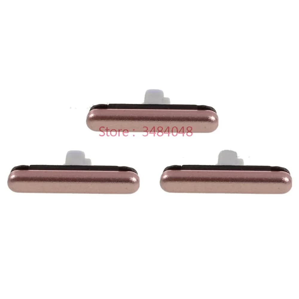3pcs/set OEM Side Keys Set Power and Volume Buttons for Samsung Galaxy S7 edge G935