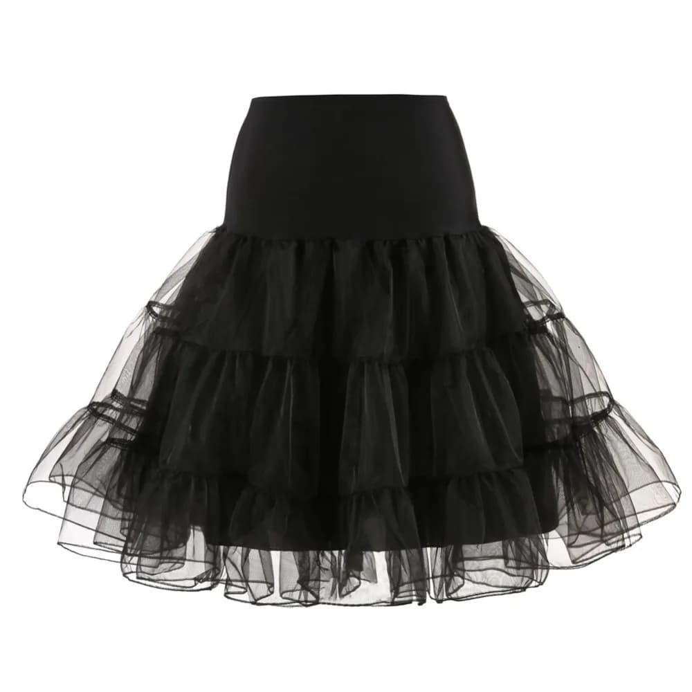 New organza Halloween Petticoat Crinoline Vintage Wedding Bridal Petticoat for Wedding Dresses Underskirt Rockabilly Tutu