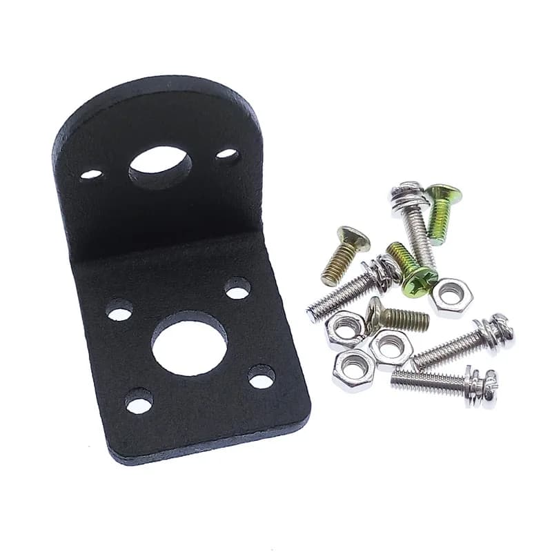 Aluminium alloy mounting bracket 25GB(GA) gear motor bracket with matching screw
