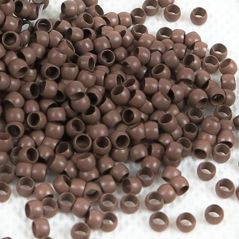 HARMONY (1000 Pieces per bottle)2.9x1.9x2.0mm Copper Nano Ring/ Beads Without silicone for Nano tip Hair Extensions