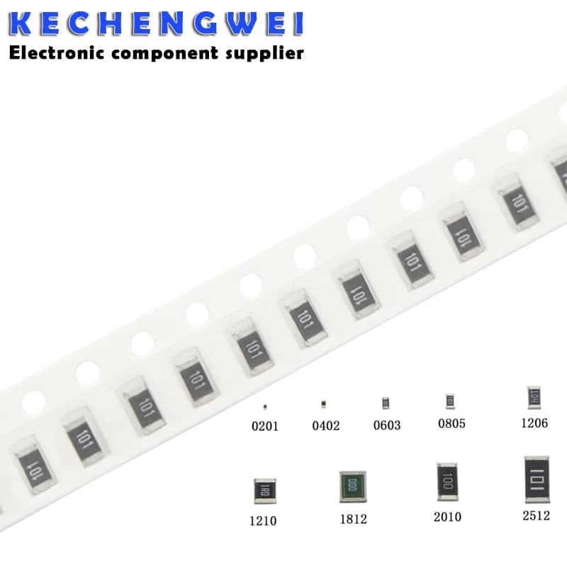 100Pcs 1206 5% SMD resistor 0R ~ 10M 1/4W 0 1 10 100 150 220 330 ohm 1K 2.2K 10K 100K 0R 1R 10R 100R 150R 220R 330R