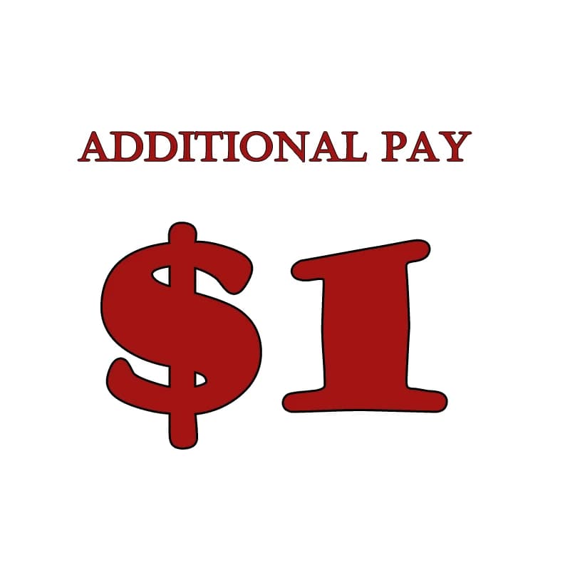 The Link for Customers to Pay the Extra Fee