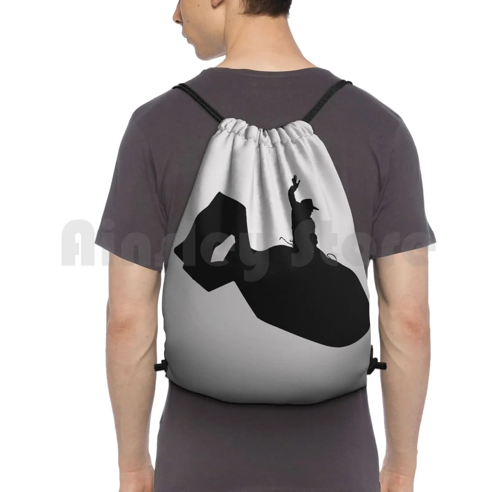 Bombs Away! Backpack Drawstring Bags Gym Bag Waterproof Film Movie Reference Movies Films Dr Strangelove Strangelove