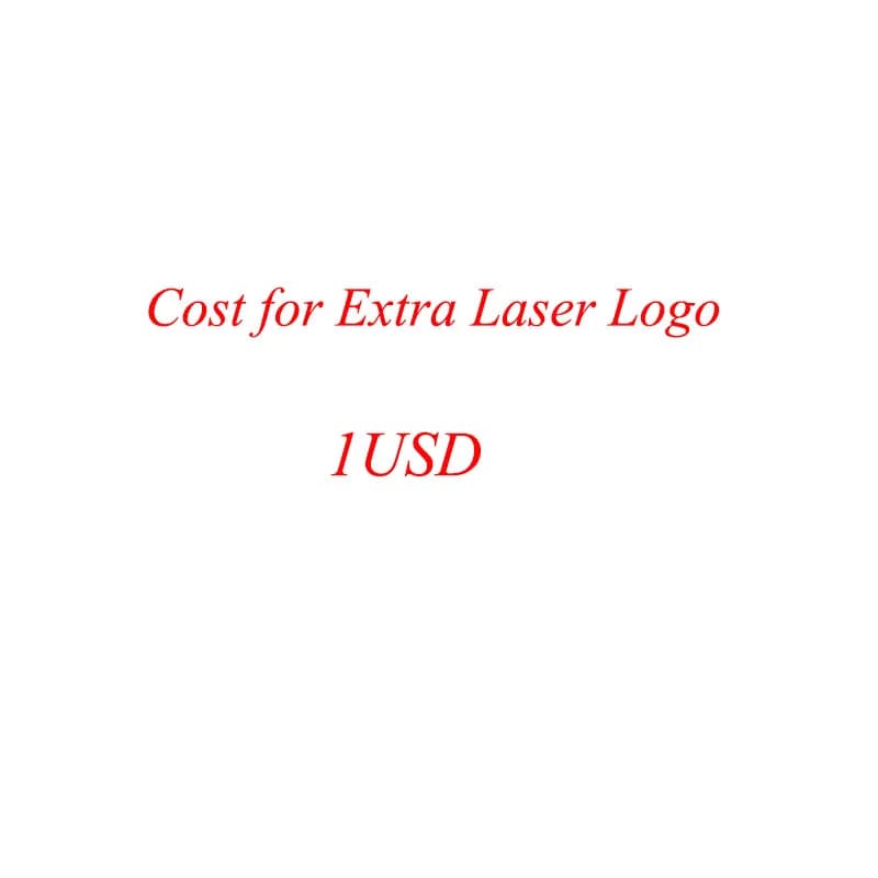 Cost for Extra Laser Engraving Logo 1 USD