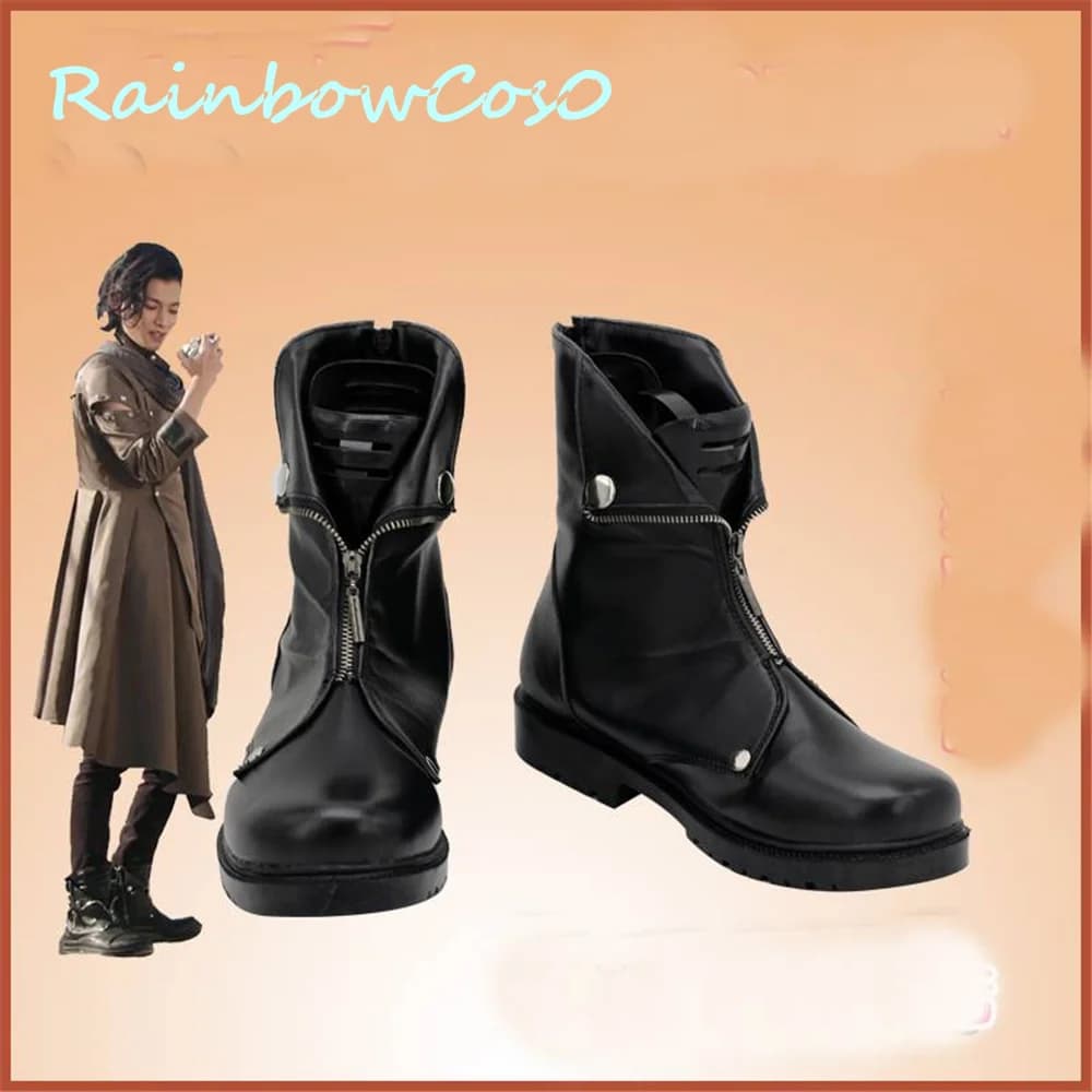 Masked Rider Kamen Rider Woz Cosplay Shoes Boots Game Anime Halloween RainbowCos0 W1443