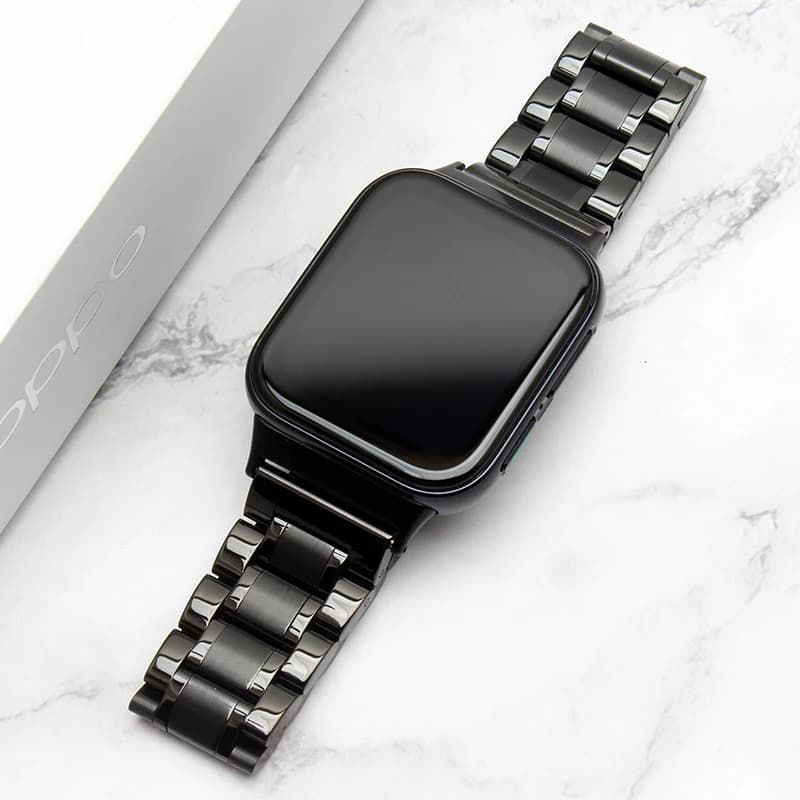 Luxury Stainless Steel strap For oppo watch 2 46mm watchband Bracelet band for OPPO Watch2 41/42mm Strap Smart watch Accessories