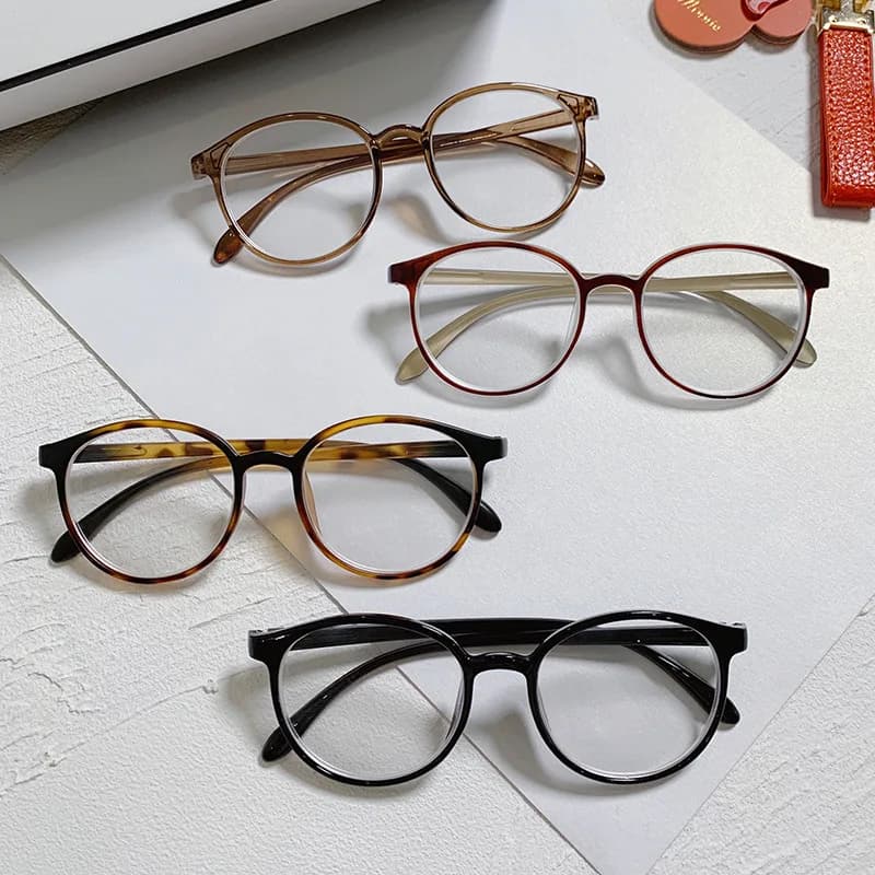 New arrival Computer Glasses Frame Women Men Anti Blue Light Round Eyewear Blocking Glasses Optical Spectacle Eyeglass