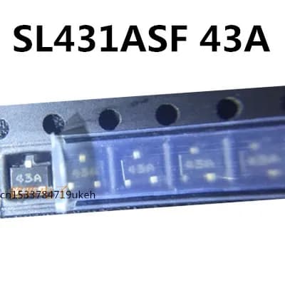 Original 40pcs/ SL431ASF 43A SOT23-3