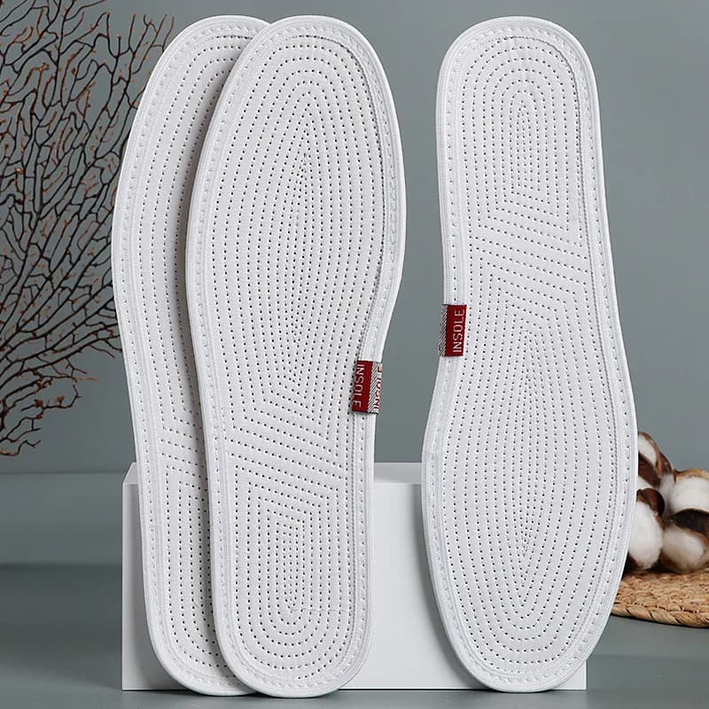 3 Pairs Nine-Layer Cotton Insoles,Men Women Sweat-Absorbent Insert,Breathable,Deodorant,Comfortable Durable Sport Shoe Sole