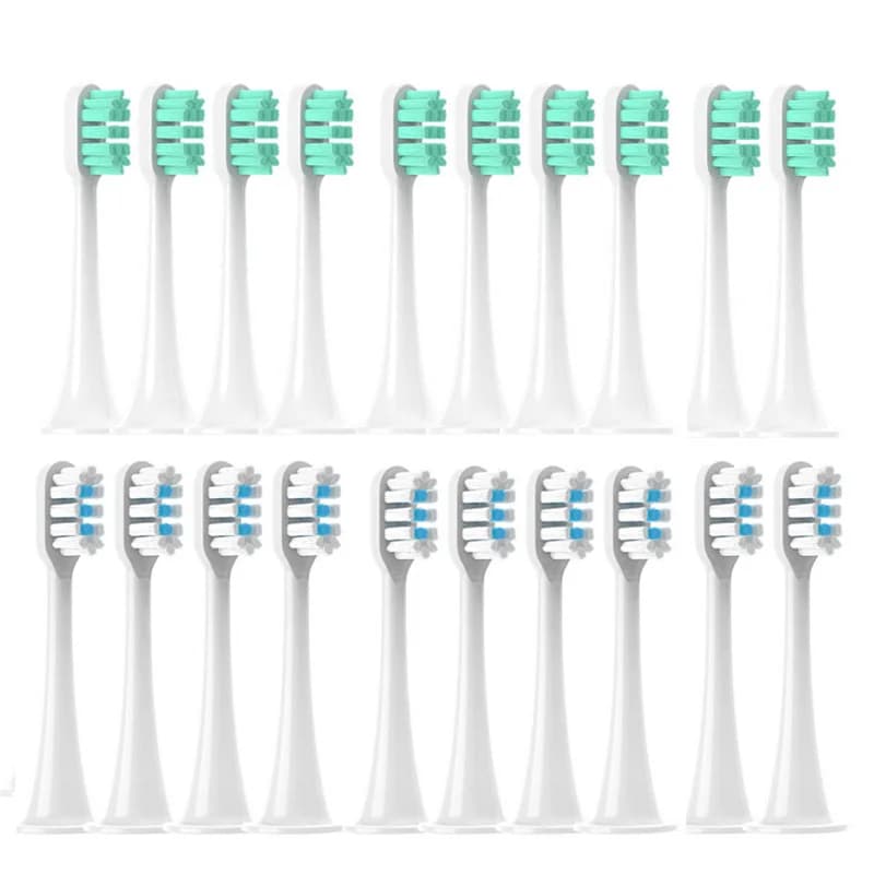 Replacement Brush Heads For xiaomi Mijia T300/T500/T700 Sonic Electric Toothbrush Soft Bristle Nozzles with Caps Sealed Package
