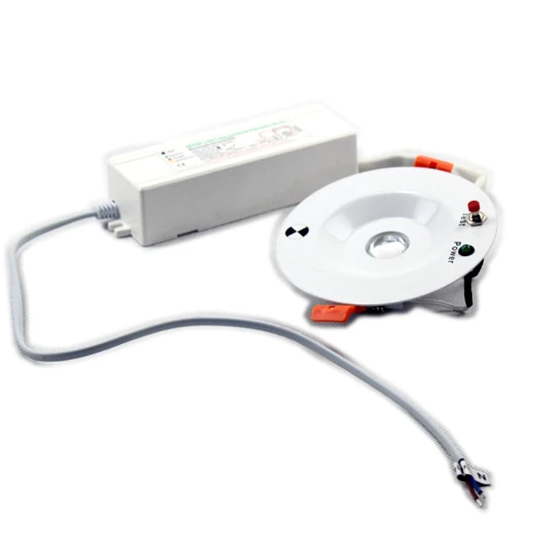 Higher Quality Emergency Light Downlight Lighting Recessed Ceiling Led Spot Ac90-280v 50/60hz 3hrs Aluminum Alloy Emergency Lamp