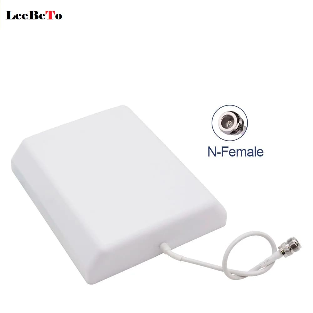 LeeBeTo LTE Lnternal External Panel Antenna Indoor Outdoor Antenna 800-2500MHz for GSM CDMA Cell Phone Siganl Booster Repeater
