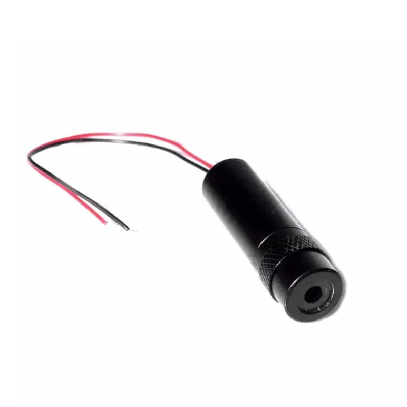 650nm 658nm 30mw Red Laser Diode Dot Module Round Spot 16X55mm with Glass Lens