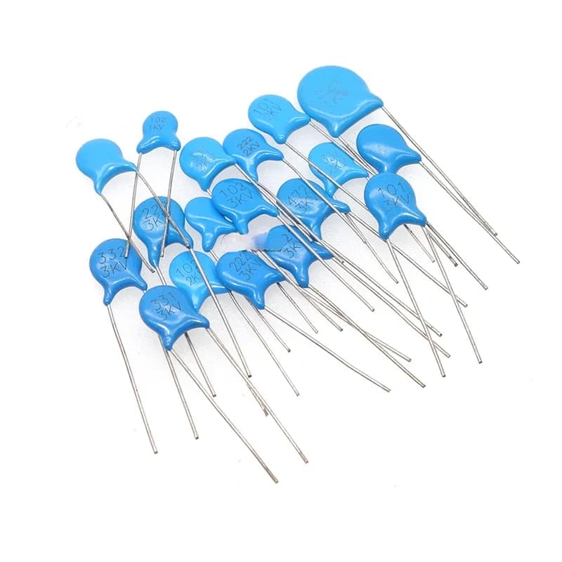 High voltage ceramic capacitor 1KV 2KV 3KV 101 102 103 221 222 223 471 472 1000V 2000V 3000V 100PF 1000PF 10NF