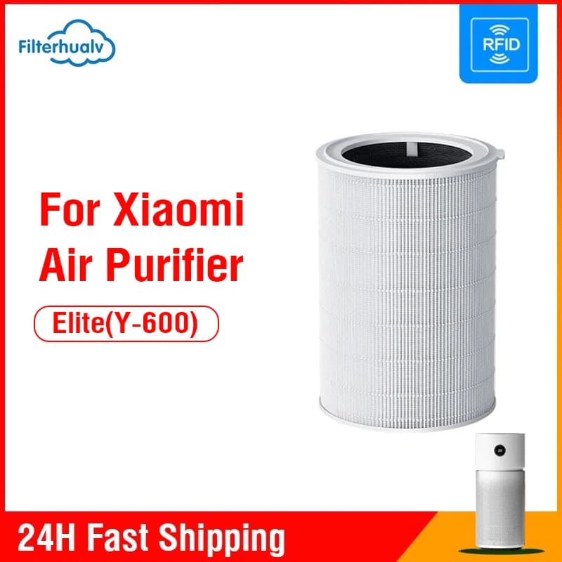 For Xiaomi Air Purifier Elite Y-600 Filter H13 HEPA Filtration 5 Layers 3 in 1 Filter Xiaomi Air Purifier Elite Y-600 Filter