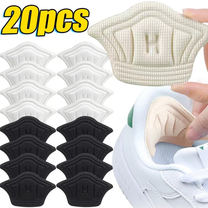 2-20pcs Insoles Patch Heel Pads Sport Shoes Adjustable Size Heel Pad Pain Relief Cushion Insert Insole Heel Protector Stickers