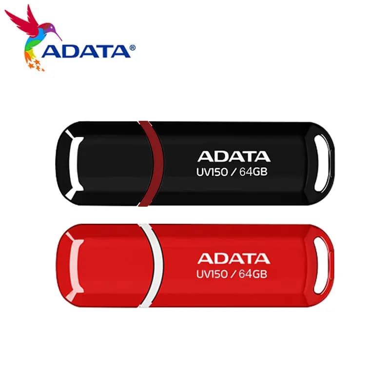 ADATA UV150 USB Flash Drive 16gb 32gb 64gb 128gb 256gb USB3.2 Flash Pen Drive applies to all USB-A Device Pendrive 100% Original