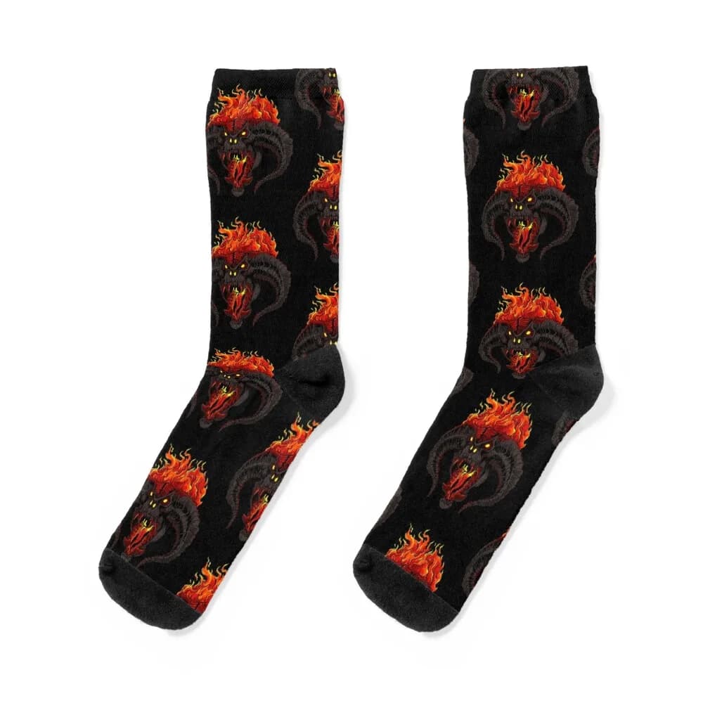 Balrog Socks valentine gift ideas Antiskid soccer Socks Woman Men's
