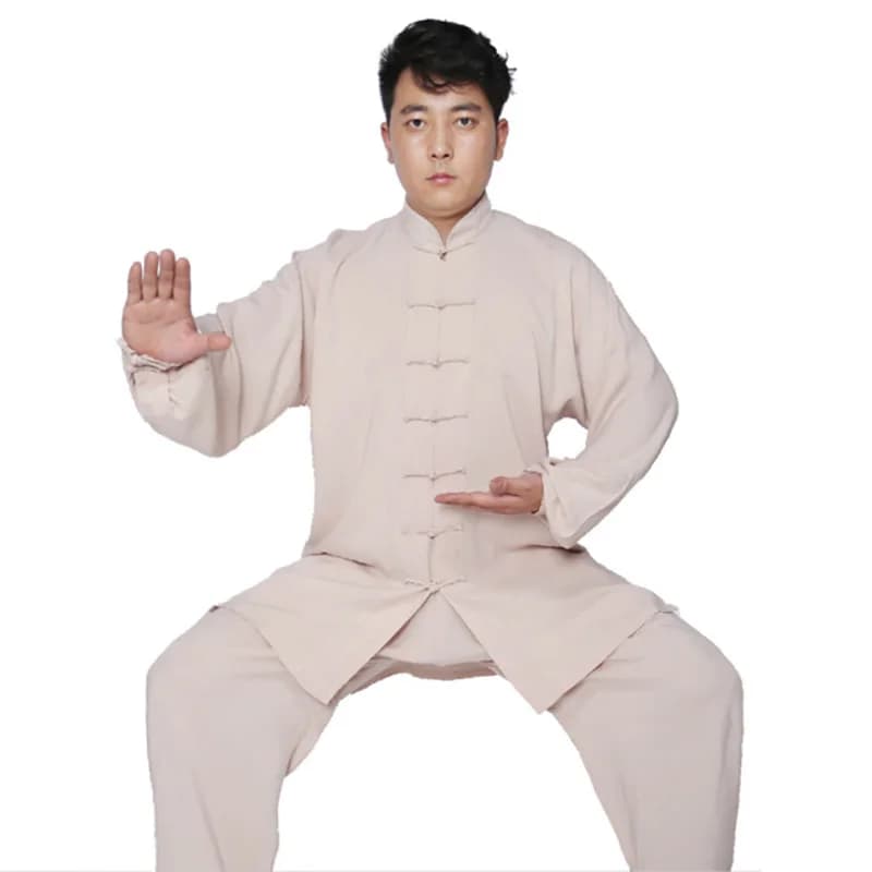 CLYFAN Quality Taichi Uniform Cotton Suits Wushu Kungfu Clothing For Children Adult Martial Performance Tang Suit Taiji