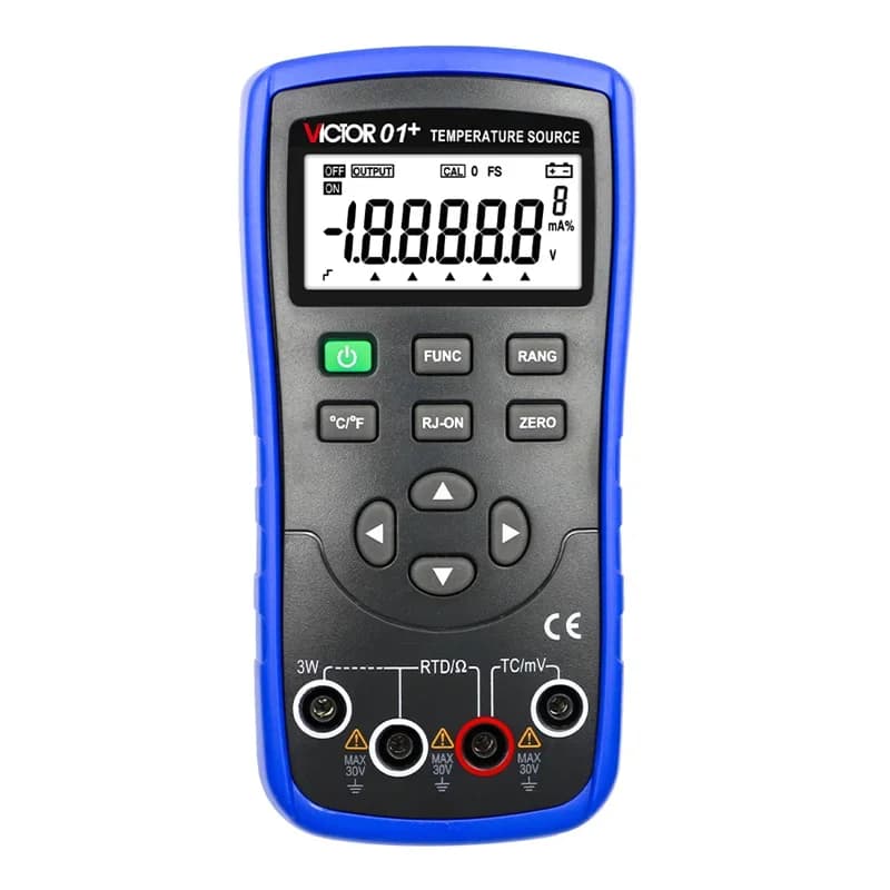RUOSHUI 01S Temperature Calibrator High Precision Output Temperature Verification Detector User Calibration Source Thermocouple