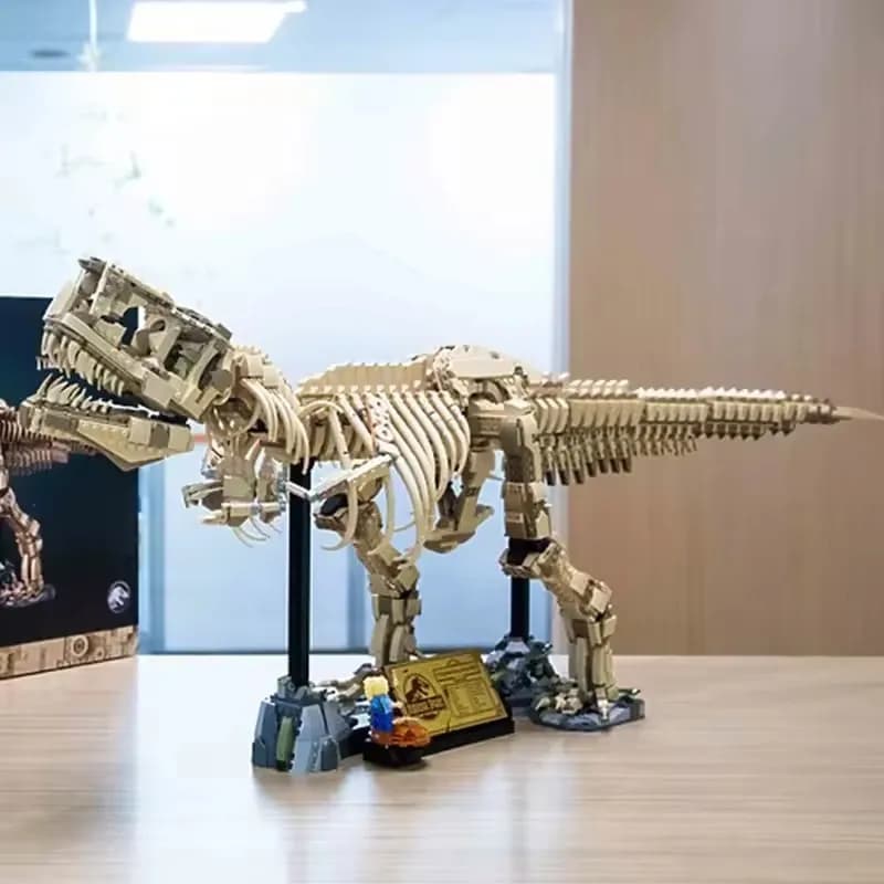2025 New 76968 Dinosaur T-Rex Fossils Tyrannosaurus Rex Building Blocks Dinosaur World Park Toys for Kids Boys Birthday Gifts