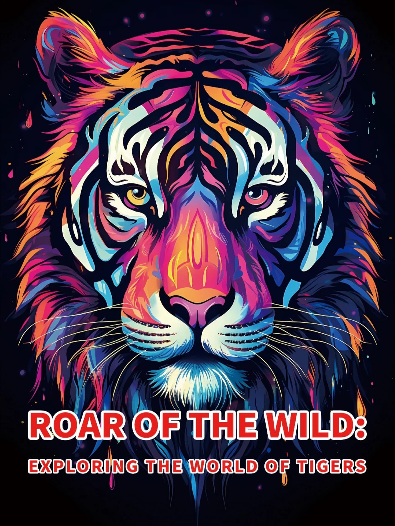 1pc Wild Roar Art Coloring Book Original Upgraded Paper Thickened 22 Pages Coloring Books Gift For Holiday Birthday