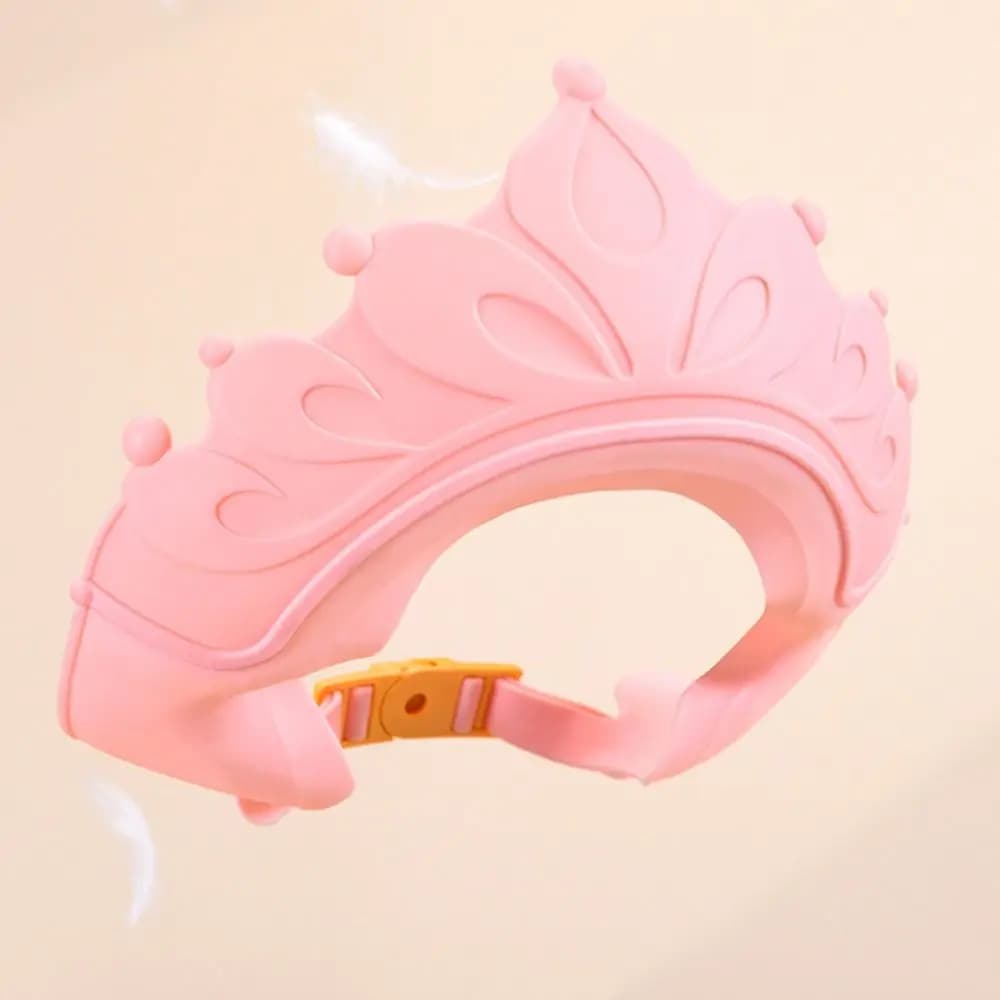 Shampoo Shield Bath Head Cover Baby Shower Cap Adjustable Hair Wash Hat for Newborn Infant Ear Protection