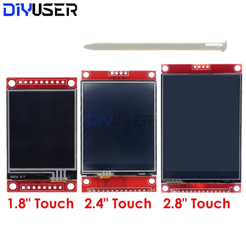 1.8" TFT 2.4" TFT 2.8" TFT With Touch display 240*320 Smart Display ScreenDrive IC ILI9341 ST7789 Drive IC Module